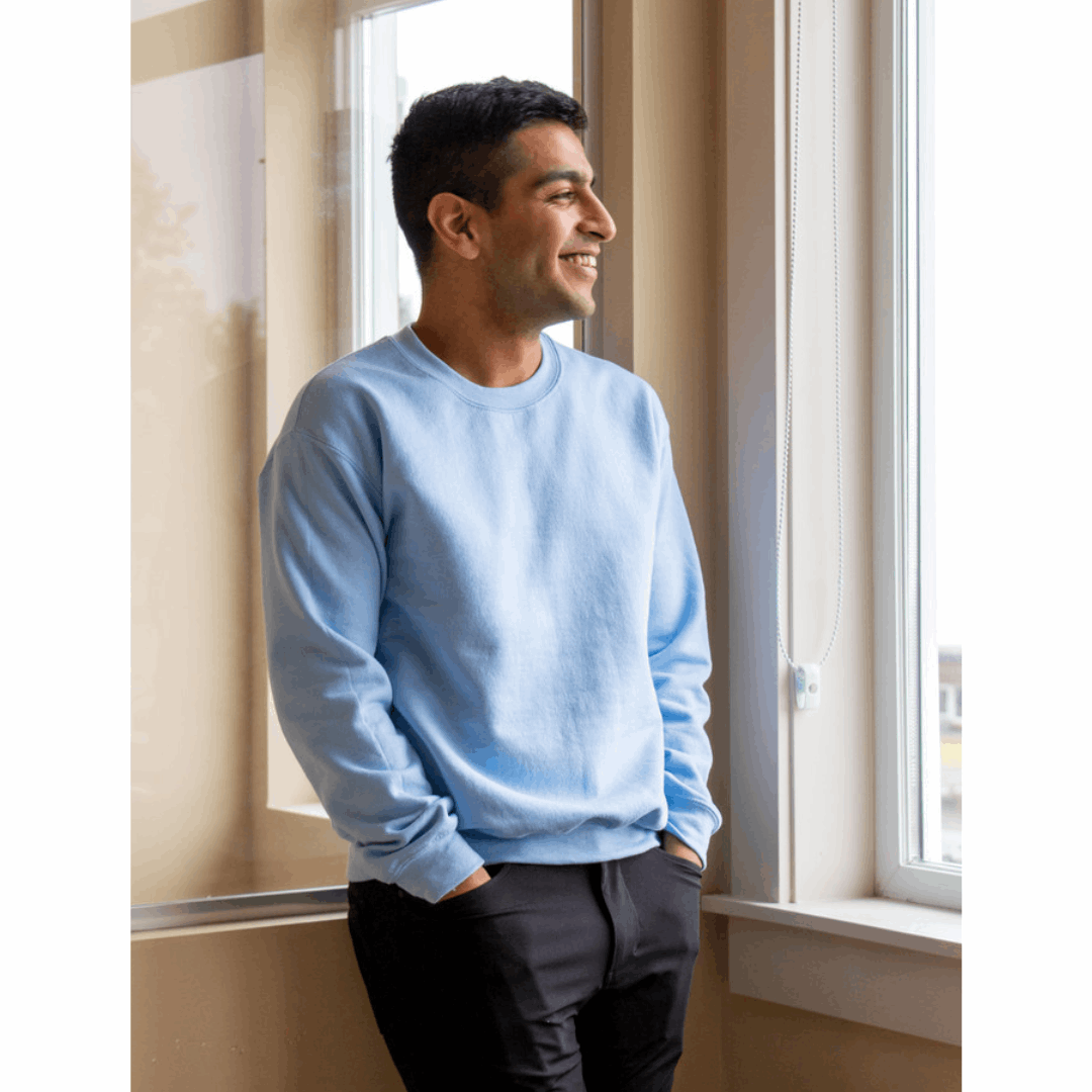 Gildan 18000 50 50 Crewneck Sweatshirt One Color Imprint