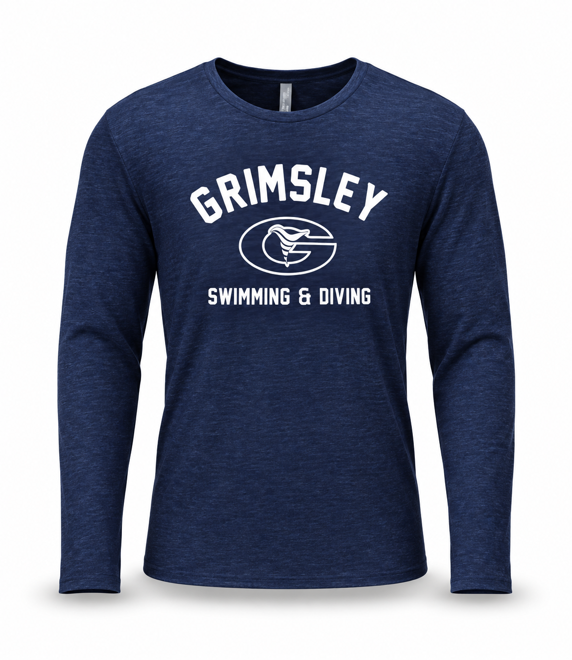 Grimsley Whirlies Swimming & Diving Performance Long Sleeve Tee