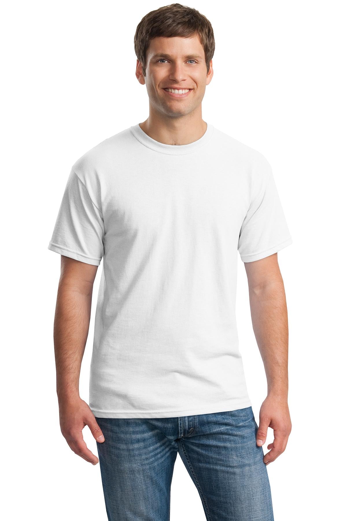 100 Pieces Wholesale Unisex Gildan® 5000 Heavy Cotton™ T-Shirt, One Color Imprint, Back To School Promo