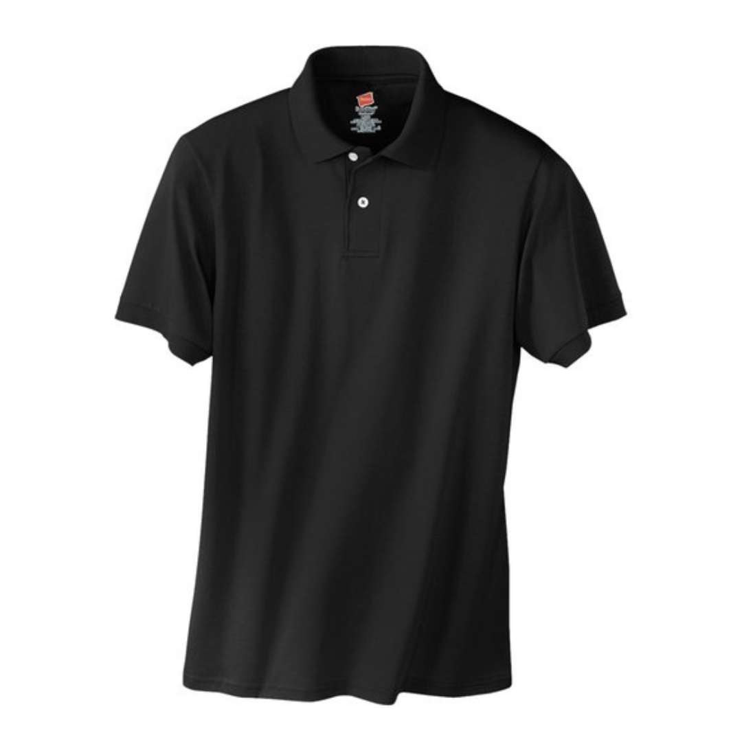 Hanes® 54X 50/50 Blended Jersey Sport Polo, One Color Imprint