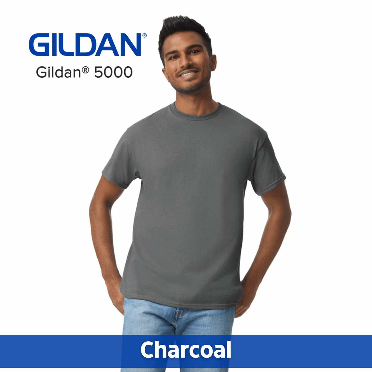 Two Color Imprint Front & Back, Gildan® 5000 T-shirt 100% Cotton Multiple Colors Available