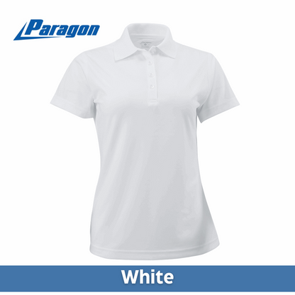 One Color Imprint Paragon® 504 Ladies Sebring Performance Polo Multiple Colors Available