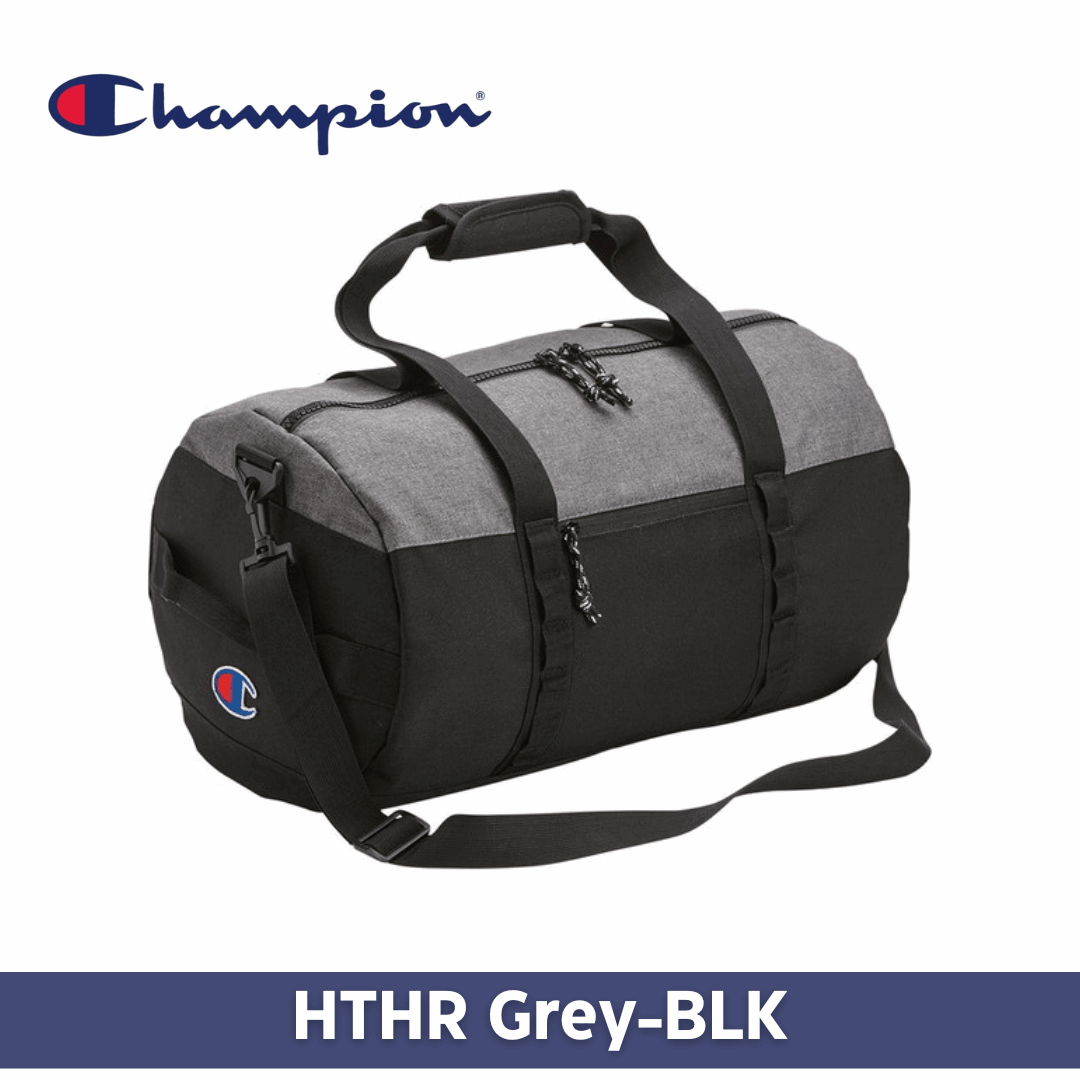 Embroidered Champion® 2000 Barrel Duffle, Multiple Colors Available