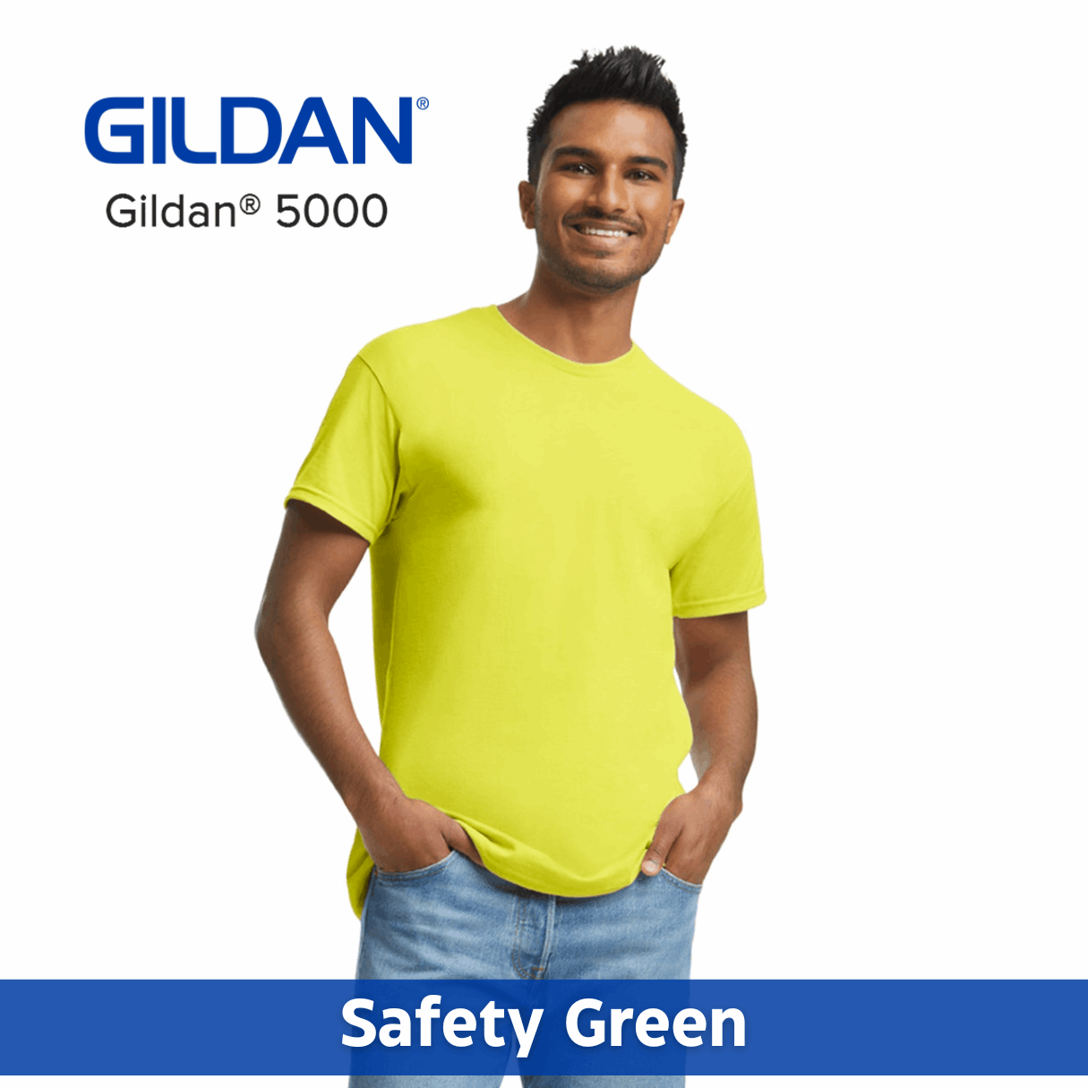 Two Color Imprint Front & Back, Gildan® 5000 T-shirt 100% Cotton Multiple Colors Available