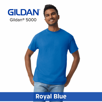 Plain Color Chiffon Shirt (Royal Blue) – CYLONDON