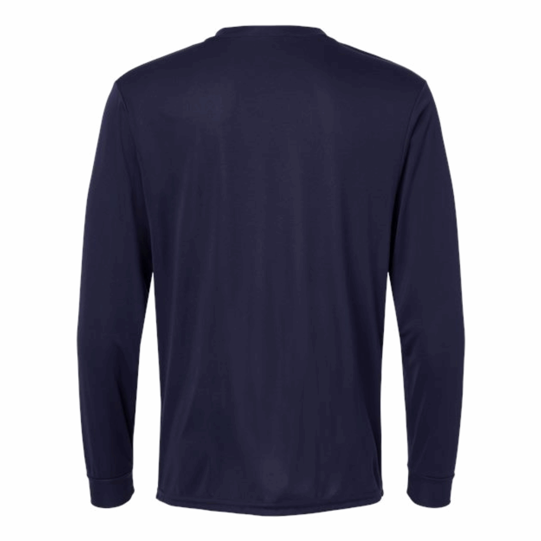 Two Color Imprint Augusta® AG788 Wicking Long Sleeve 100% Polyester Multiple Colors Available