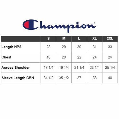 Two Color Imprint Champion® CC8C Long Sleeve T-shirt 100% Cotton, Multiple Colors Available