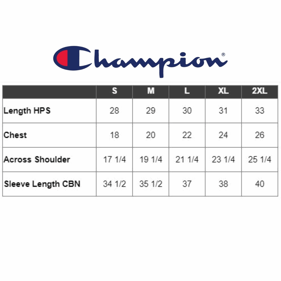 One Color Imprint Champion® CC8C Long Sleeve T-shirt 100% Cotton, Multiple Colors Available