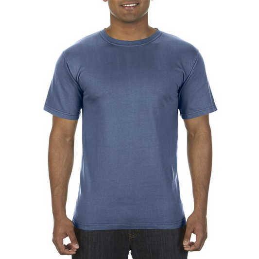 Comfort Colors® 4017 100% Preshrunk Cotton T-Shirt, One Color Imprint Front & Back