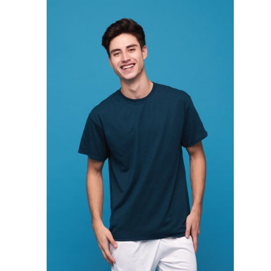 Gildan® 5000 Heavy Cotton™ T-Shirt, Two Color Imprint Front & Back