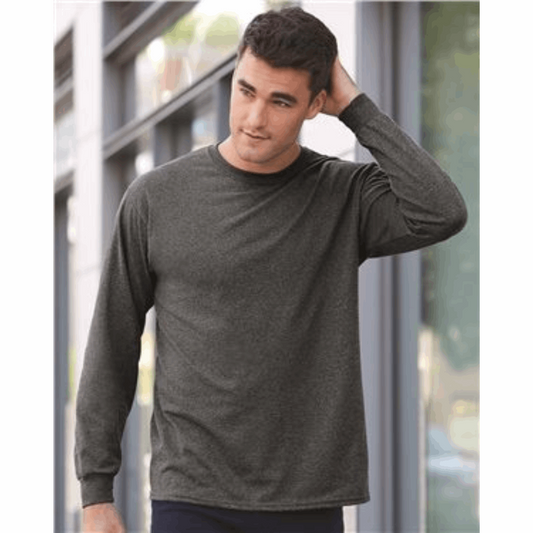 Two Color Imprint Gildan® 2400 Long Sleeve T-Shirt 100% Cotton Multiple Colors Available