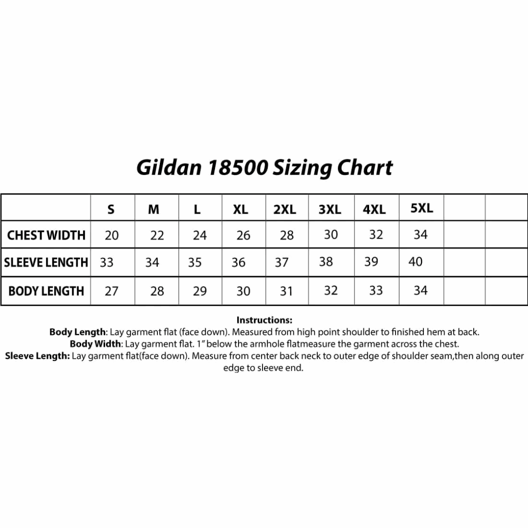 Two Color Imprint Gildan® 18500 Hoodie 50/50 Multiple Colors Available