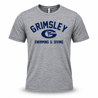 Grimsley Whirlies Swimming & Diving Performance T-Shirt