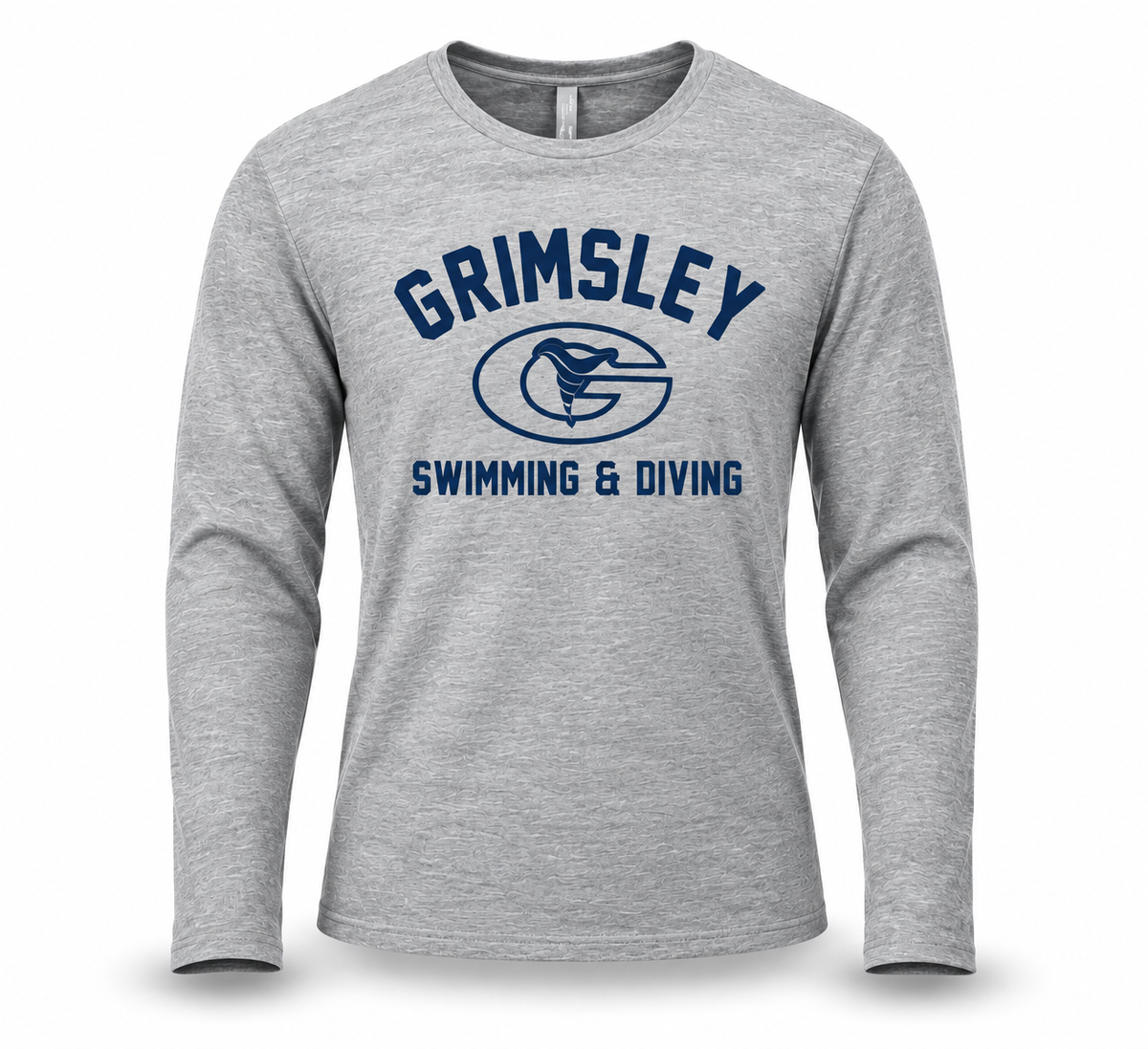 Grimsley Whirlies Swimming & Diving Performance Long Sleeve Tee