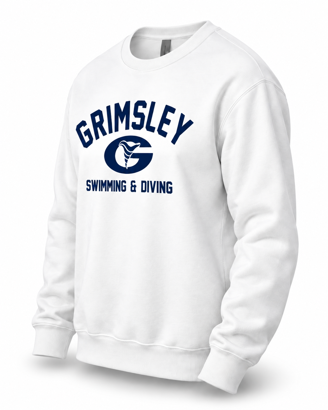 Grimsley Whirlies Swimming & Diving Crewneck Sweatshirt