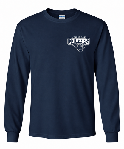 Kernodle Cougars Ultimate Fan Long Sleeve | Multiple Sizes Available | Navy