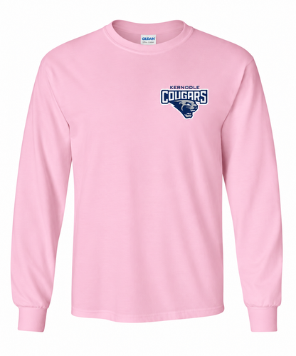 Kernodle Cougars Ultimate Fan Long Sleeve | Multiple Sizes Available | Pink