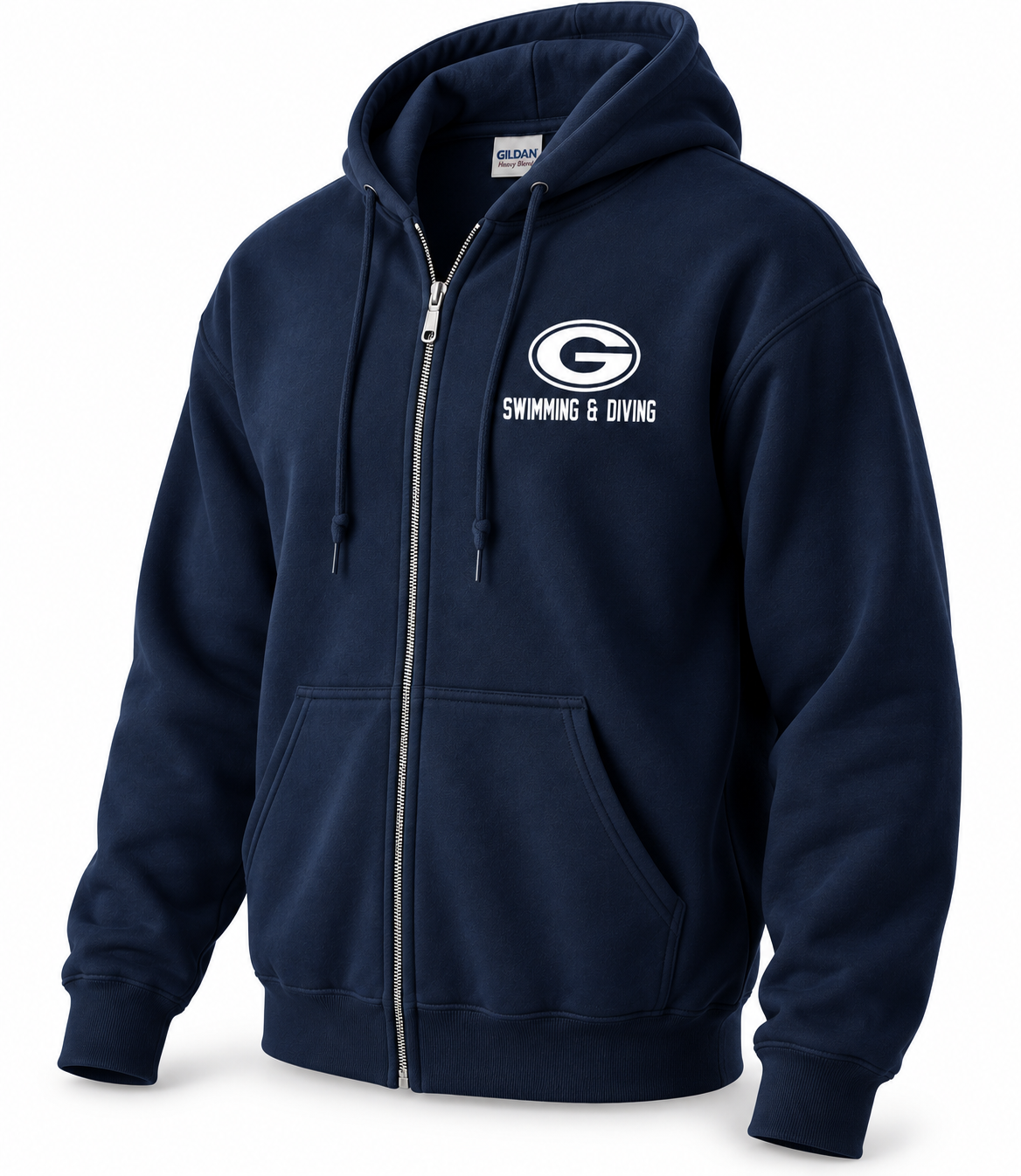 Grimsley Whirlies Swimming & Diving Full-Zip Hoodie