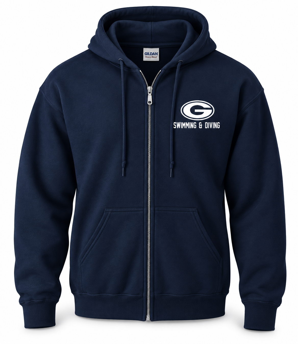 Grimsley Whirlies Swimming & Diving Full-Zip Hoodie