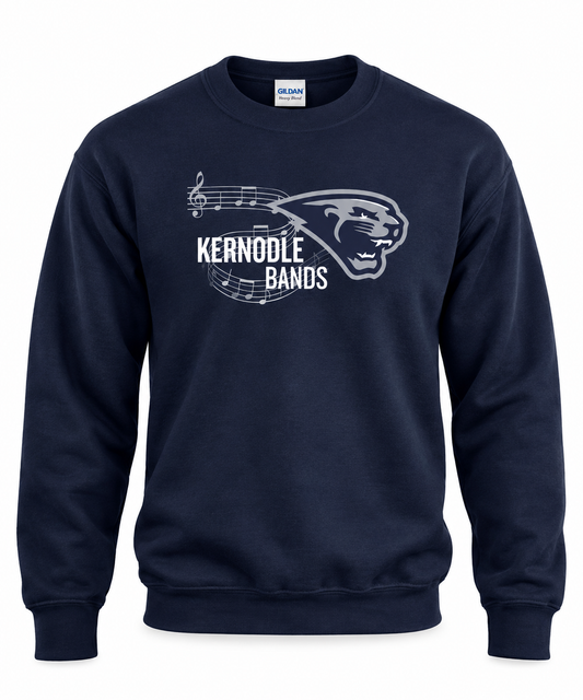 Kernodle Bands Crewneck Sweatshirt | Multiple Colors Available