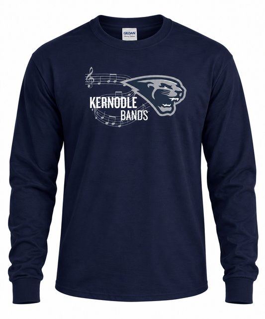 Kernodle Bands Long Sleeve T-Shirt | Multiple Colors Available