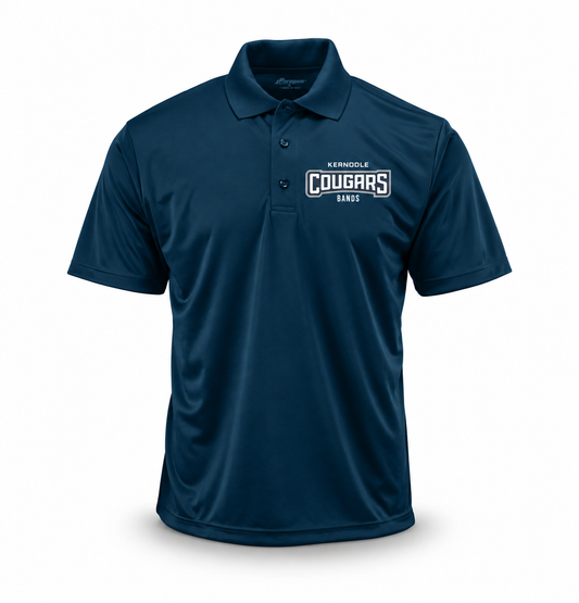 Kernodle Bands Sleek Navy Polo | Unisex Fit