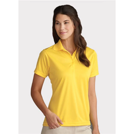 Paragon® 504 Ladies Sebring 100% Performance Polyester Polo, One Color Imprint Front & Back