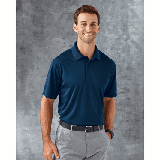 One Color Imprint Paragon® 500 Men's Sebring Performance Polo Multiple Colors Available