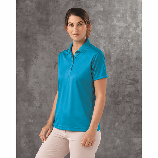 One Color Imprint Paragon® 504 Ladies Sebring Performance Polo Multiple Colors Available