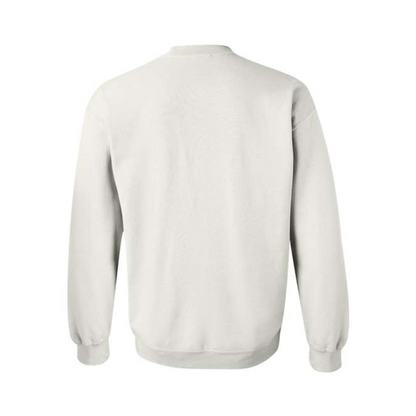 Gildan® 18000 50/50™ Crewneck Sweatshirt, Two Color Imprint Front & Back